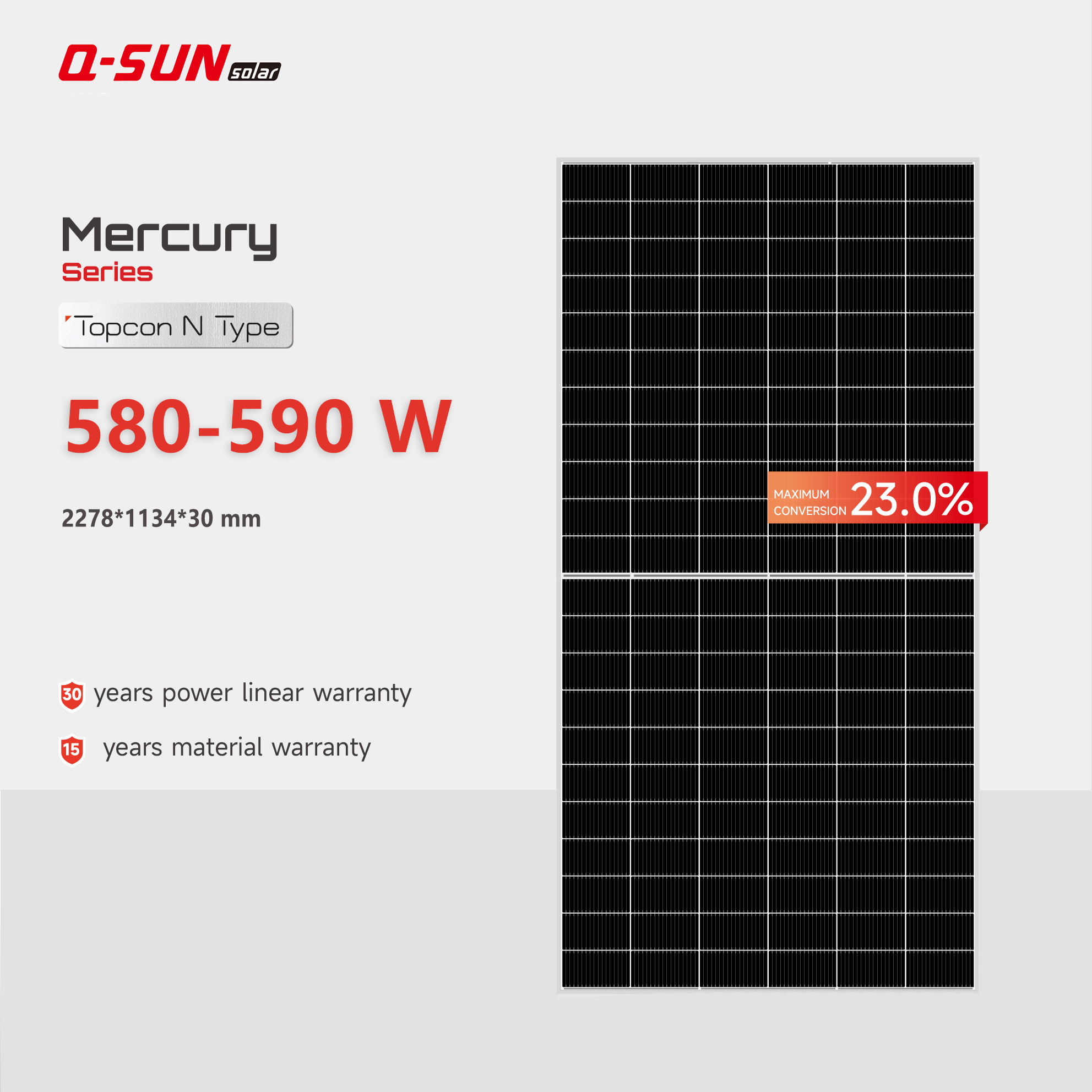 Q-SUN Mercury Series 580W